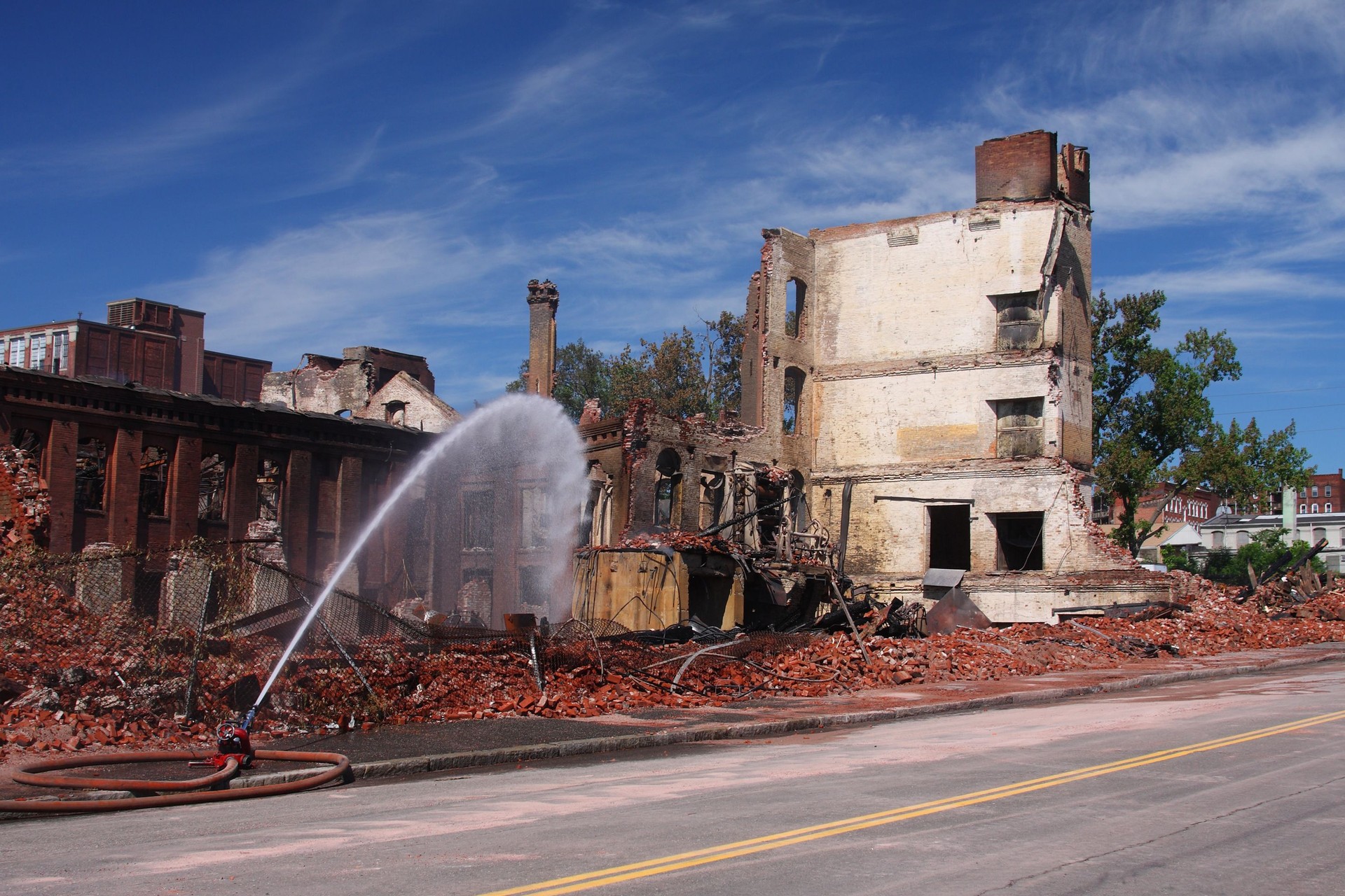 Burning Building